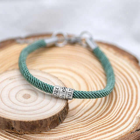 Men's Bracelet - Personalized Sailing Rope Bracelet